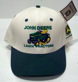 John Deere Vintage Lawn Mower Garden Tractor Hat Cap New Adjustable Trucker  