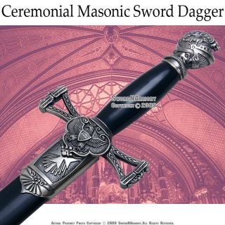 Mason Knights of Templar St John Sword Historic Dagger  