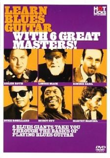 LEARN BLUES GUITAR WITH 6 GREAT MASTERS HOT LICKS DVD HOT701 LEARN PLAY TUTORIAL  