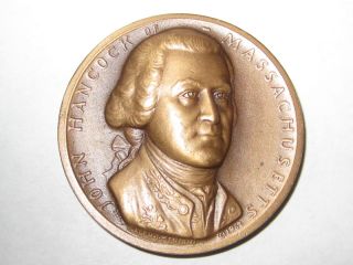 John Hancock Medallic Art Company Medal High Relief  