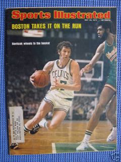 Sports Illustrated John Havlicek Celtics Kareem 1974  