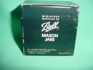 Miniture Ball Mason Jar Salt Pepper Shakers  