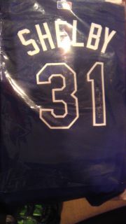 Autographed John Shelby Dodgers Game Used Worn Jersey Autograph Signed Signature  