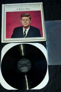 John Fitzgerald Kennedy A Memorial Album JFK Inaugural Address Jan 20 1961 RARE  