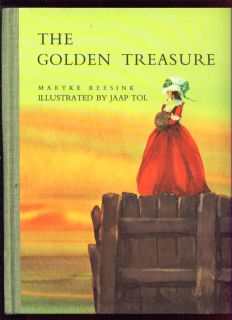 The Golden Treasure by Maryke Reesink Ill Jaap Tol 1968 1st US Edition w DJ  