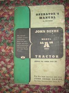 John Deere Tractor Operaters Manual OM R2002R A Series  