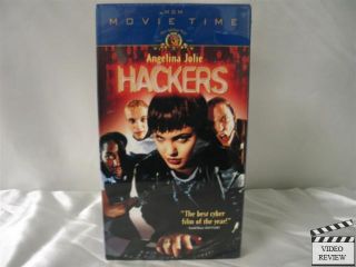Hackers VHS New Angelina Jolie Johnny Lee Miller 027616696038  