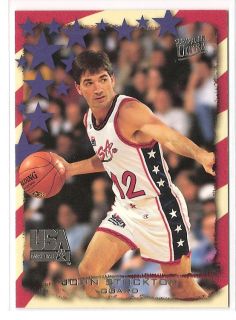 John Stockton 1995 96 Fleer Ultra USA Basketball 95 96  