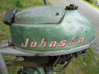 1950s Johnson Outboard Boat Motor 3 HP Local Pick Up Only  