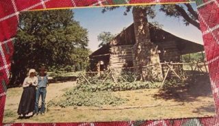Vintage Postcard Lyndon B Johnson Site Johnson City TX  