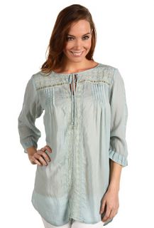 Johnny Was Collection Patina Insert Sleeve Tunic XS  