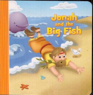 Jonah and the Big Fish Bible Whale Tale Board Book for Young Young Children  