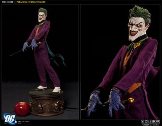 The Joker Premium Format Figure Sideshow Collectibles Brand New  