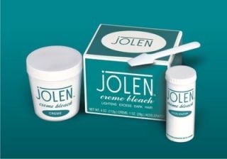 Jolen Creme Bleach Lightens Dark Facial Hair Cream 1 x 9 Gram  
