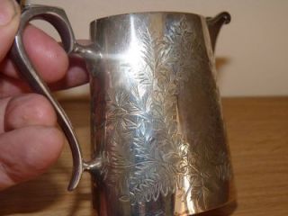 Antique Silver Plated Three Piece Tea Set From Army Navy Cooperative Society  