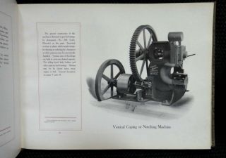★1907 Antique Hilles Jones Machine Tools HC Catalog  