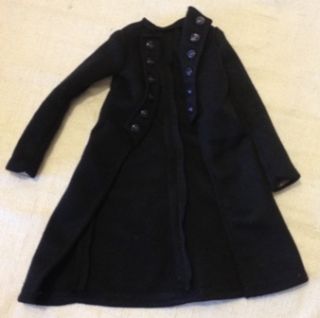 Black Coat from Skyline Fits 16" Cami Jon and Antoinette Robert Tonner Dolls  