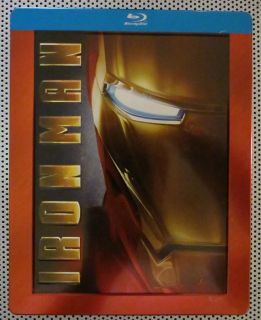 Super Rare Iron Man Steelbook Blu ray Future Shop Out of Print  