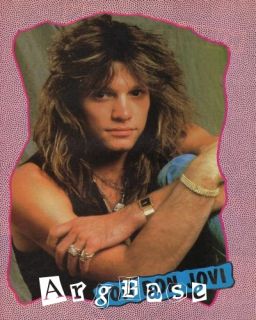 80s Jon Bon Jovi Pinup 193  