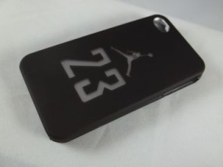 iphone 4 and 4s jordan 23 black case nice case  