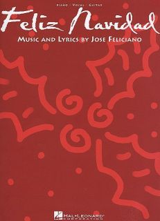 Feliz Navidad by Jose Feliciano Piano Vocal Guitar Sheet Music  