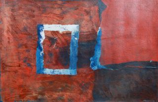 Jordi Texidor Number 6 Abstract Spanish Painting 1972  