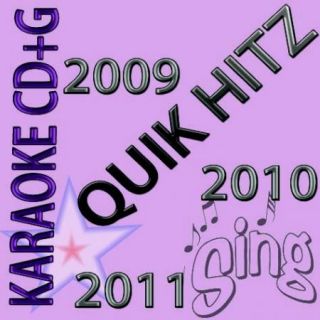 Karaoke cd g NEW 7 disc set QUIK HITZ w Rihanna Taylor Swift NE YO ON SALE NOW  