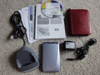 HP Jornada 560 Series 568 Pocket PC PDA w Accessories and Case  