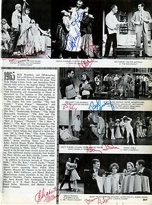 Classic Hollywood Stars Autographed Book Page Signed By Henry Fonda 15 More  