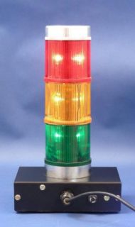 Joslyn Clark Danaher 3 Light Stak Lite Signal Tower Flash Solid Indiv Control  