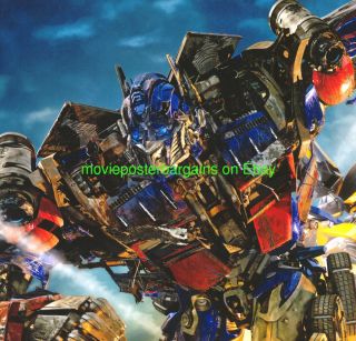 Transformers 2 Movie Poster RARE Original SS Final IMAX Version Megan Fox  