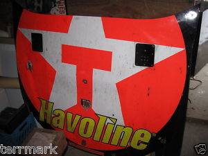 Juan Pablo Montoya NASCAR Race Car Hood Havoline Authentic Piece Racing History  