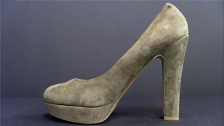 JS by Jessica Womens Sexy Platform Heels Shoes 8 5 Brown Solid Beige Designer  