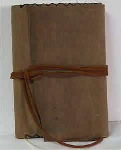 Leather Journal Diary Planner Travel Blank 8 x 5 25 Refillable Handmade Brown  