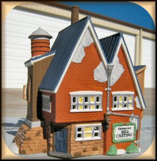 Department 56 Heritage Village New England Series "Yankee Jud Bell Casting  