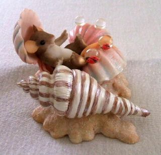 CHARMING TAILS Happy As A Clam Figurine 89 269 Fitz and Floyd  