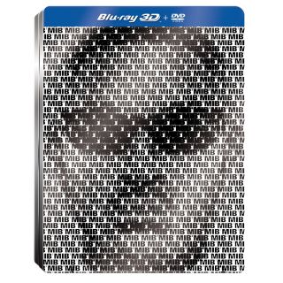 Men In Black 3 Blu ray 3D Blu ray 2D Steelbook Limited Edition  