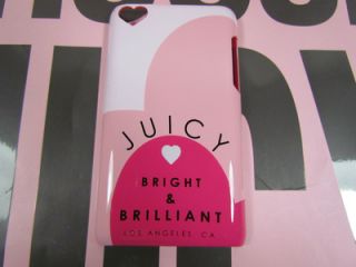 Juicy Couture Pink iTouch iPod Touch Bright and Brilliant Hard Case XARUT004  