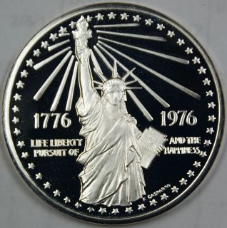 1976 Statue of Liberty Silver Bicentennial Medal C