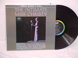 LP June Christy The Intimate Miss Christy ST1953 Orig
