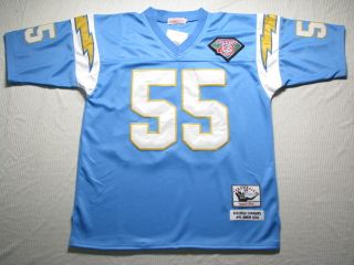 Brand New San Diego Chargers Junior Seau PB Jersey