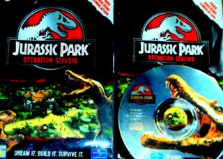 Jurassic Park Operation Genesis PC 2003 Mint
