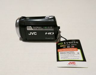 JVC Everio GZ HM320 8GB Camcorder Black GZ HM320BU JVC HD CAMCORDER 8