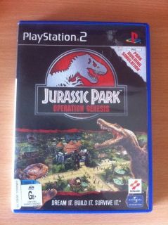 Jurassic Park Operation Genesis PS2 PAL Aus VGC