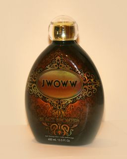 New for 2012 Jwoww 50x Black Bronzer Tanning Lotion