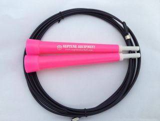 Womens Neptune Ultra Cable Speed Jump Rope Pink   Crossfit Jump Rope