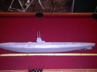 RC Submarine German Wood U Boat 42 Long Krick Kit
