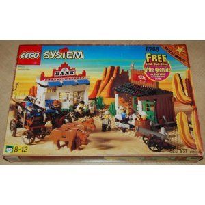 Lego System 6765 Wild West Gold City Junction New MISB