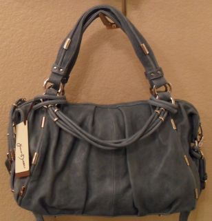 Junior Drake Valentina Leather Satchel Bag Handbag $398 New Save $139