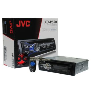 JVC KD R530 Car Stereo in Dash Am FM CD  WMA Player with Remote